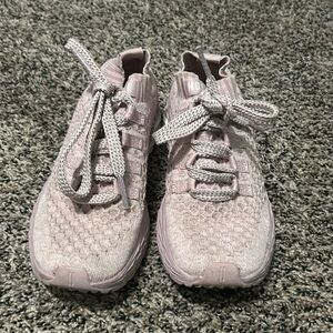 Baby pink gym sneakers- NOBULL brand- women’s Allday Knit sneakers! Wore once!